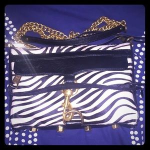 Rebecca Minkoff Zebra calf hair cross body
